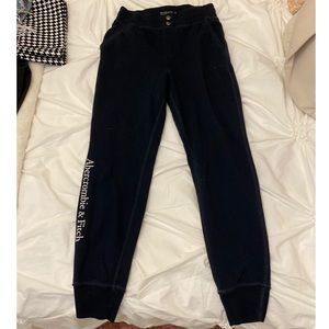 Abercrombie & Fitch navy sweatpants